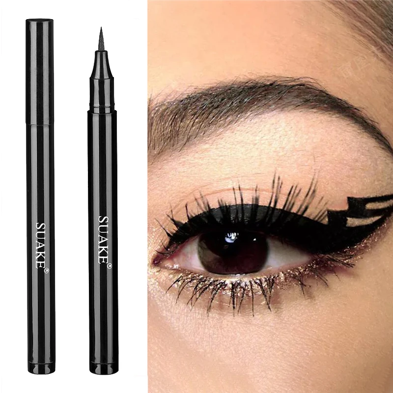 1PC Professional Ultimate Black Colour Eyeliner Long-lasting Waterproof Quick-dry Eye Liner Marker Make-up For Women Beauty Tool