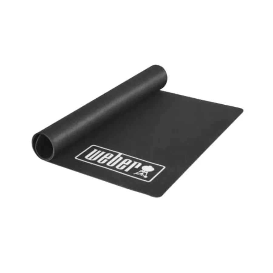 

Weber Floor Protection Mat Large Heat‑Resistant Surface Protector for Kettles Gas Grills and Smokers