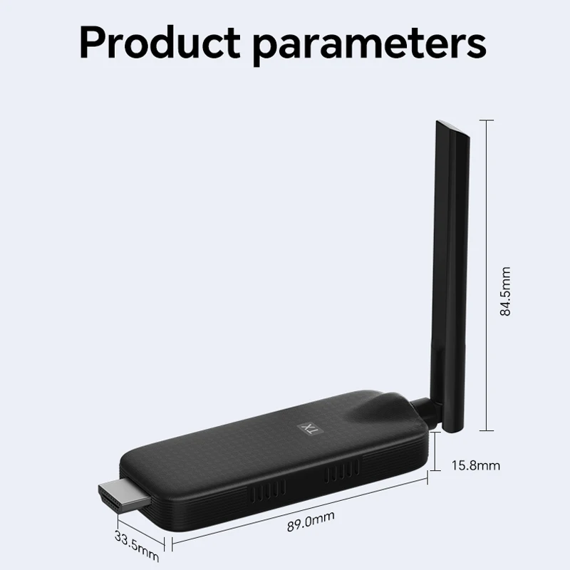 Cambiador de pantalla inalámbrico HD transmisor receptor pantalla espejo receptor extensión pantalla Miracast Airplay banda Dual 2,4G 5G