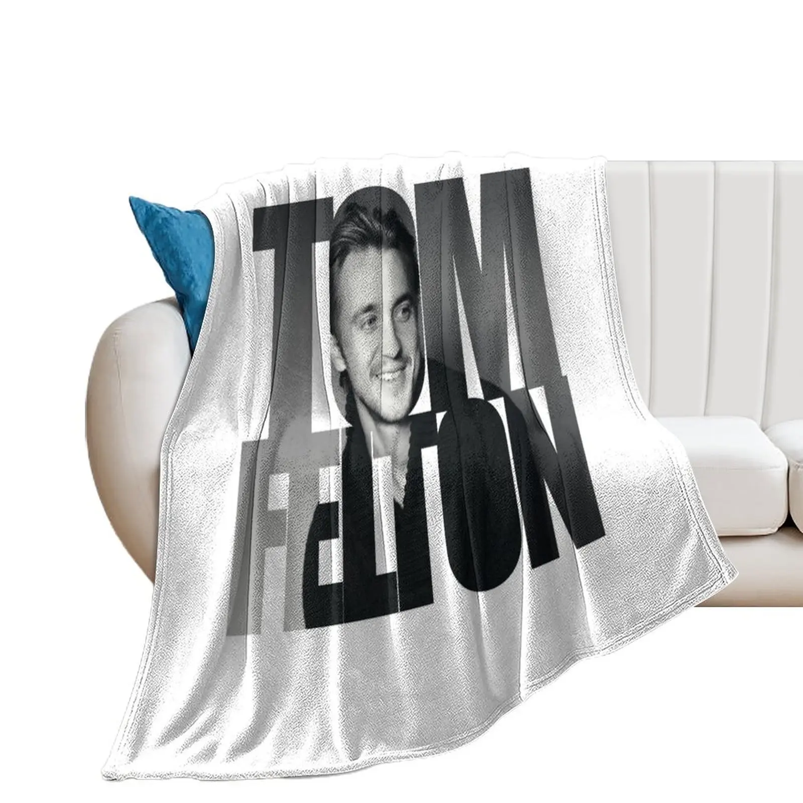 Tom Felton Throw Blanket Single Soft Plaid Blankets