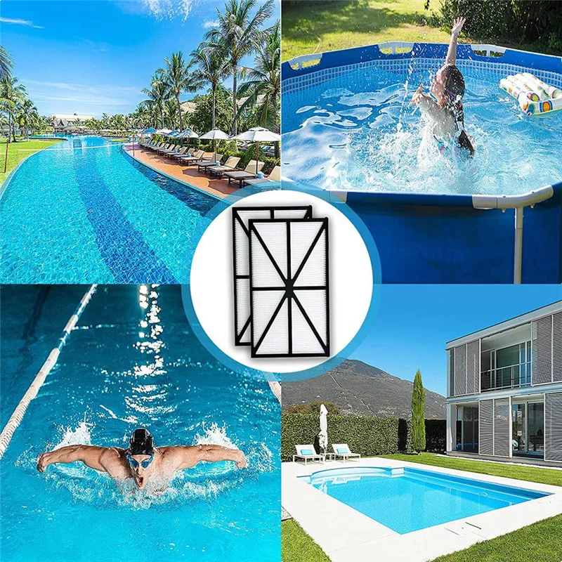 6 قطعة RCX70101 مجموعة إعادة تعبئة خرطوشة الفلتر مناسبة لـ Hayward Tiger Shark Pool Vacuum Rep 827261   مرشح منظف حمام السباحة الروبوتية الساخن