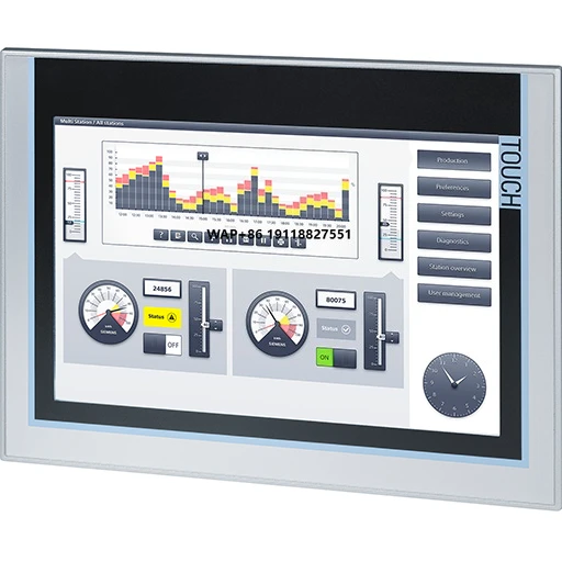 New Original Intelligent Panel HMI KP1200 Comfort - 12-inch Wide-screen TFT Display 6AV2124-1MC01-0AX0