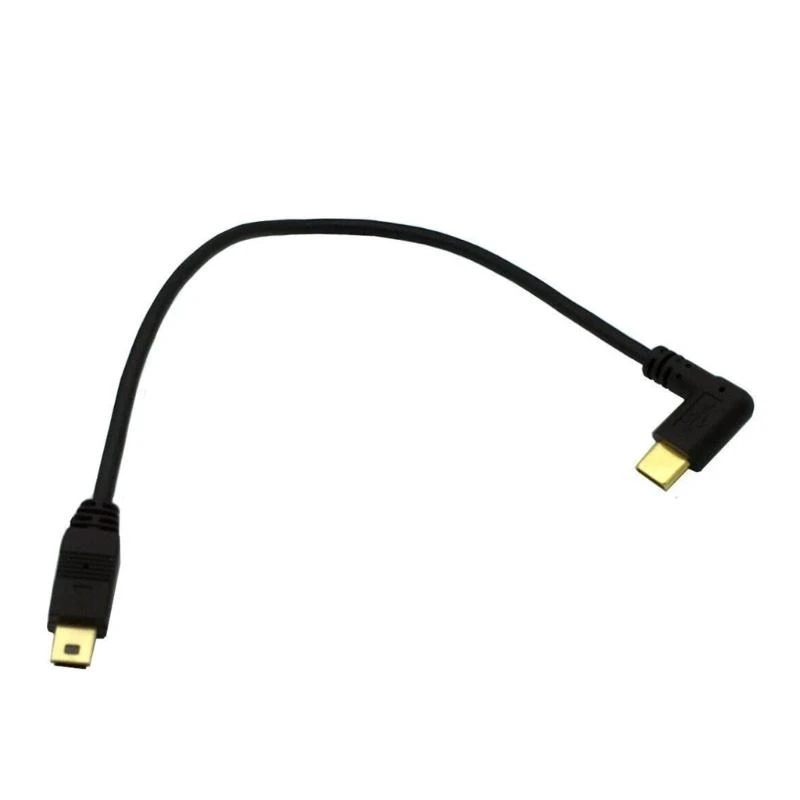 Mini USB to Type C Adapter OTG Cable for Easy Data Transfer and Editing