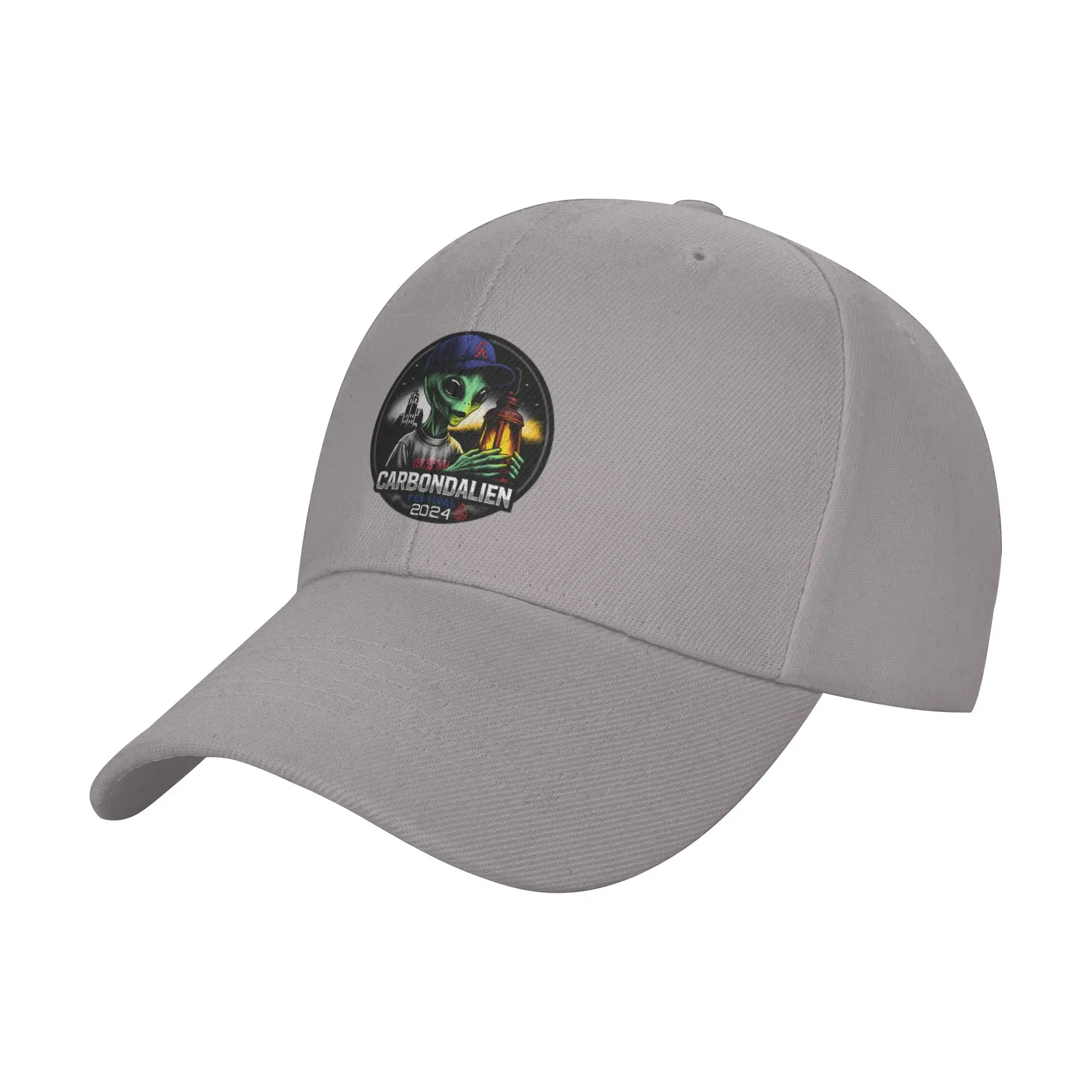 Carbondalien Festial 2024 Trendy Baseball Cap Mountain Climbing Canvas Trucker Cap