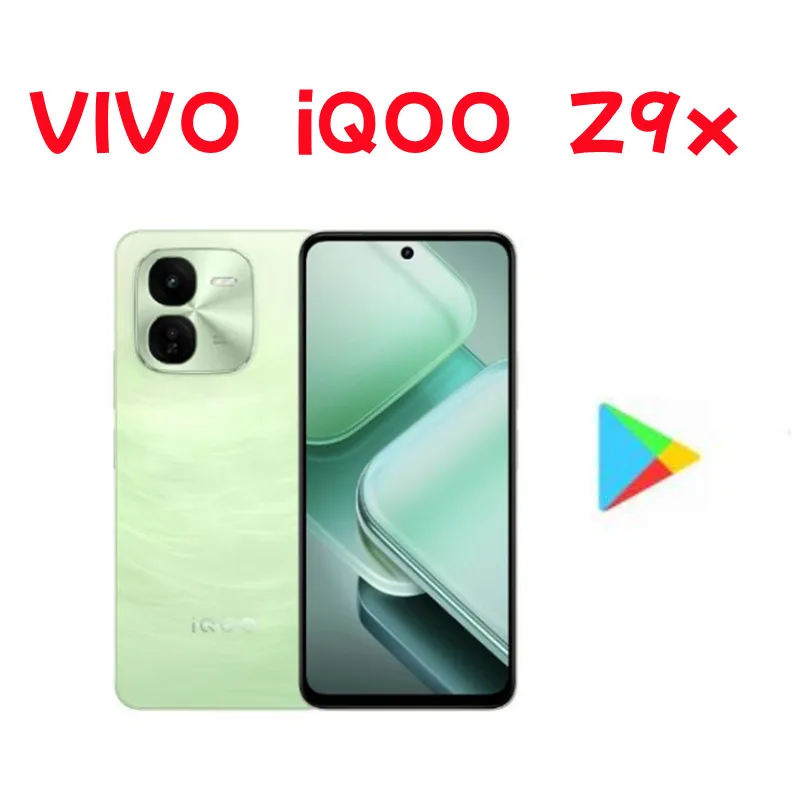 New IQOO Z9X 5G Mobile Phone 6.72 120Hz LCD Screen Snapdragon 6 Gen1 6000mAh Battery 44W Fast Charger 50MP Dual Camera