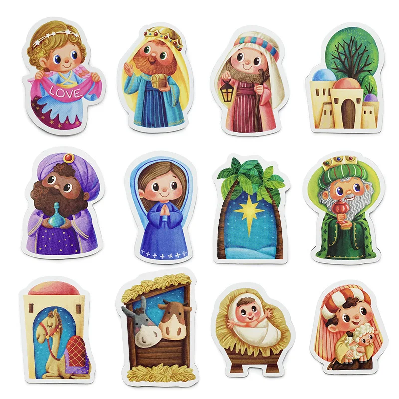 

Cute Cartoon High-Value Painted Magnetic Fridge Magnets Personalized Creative Home Travel Exquisite Souvenir Decorations