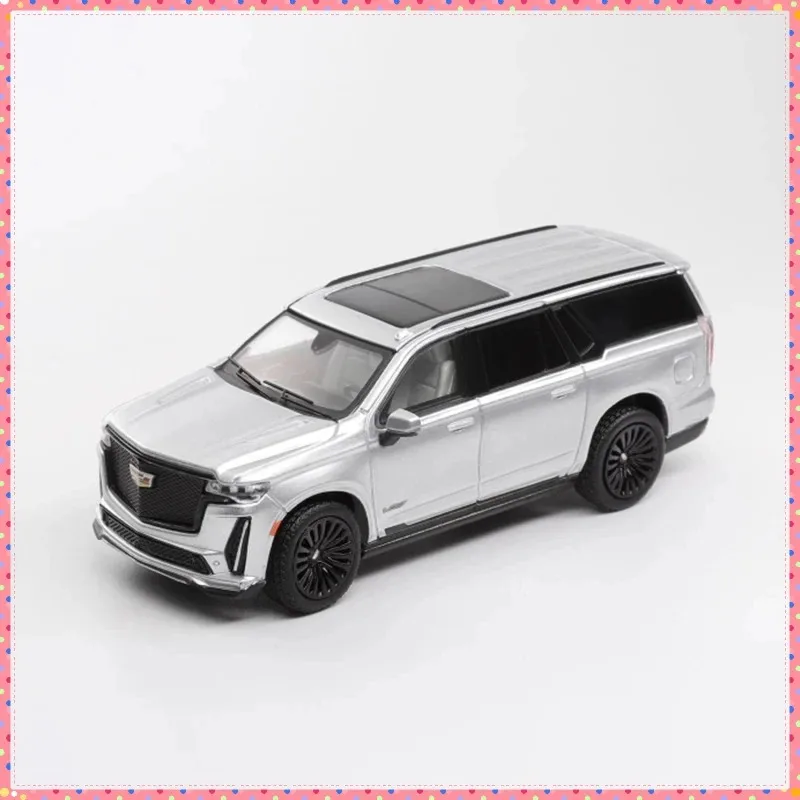 

Модель автомобиля SHADOW Pro Diecast 1:64 Cadillac Escalade ESV из сплава, сувенир, коллекционный предмет, подарок для хобби