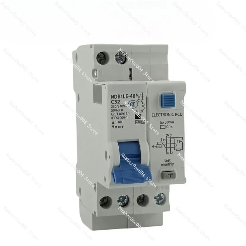 NDB1LE-40C Series 1PN Small Circuit Breaker Leakage Protection Air Switch 30mA