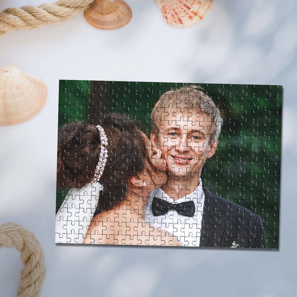 35/300/500/1000 قطعة شخصية مخصصة صور لغز صور الزفاف DIY بها بنفسك لعبة الديكور تحصيل النمو هدية عيد الميلاد #2