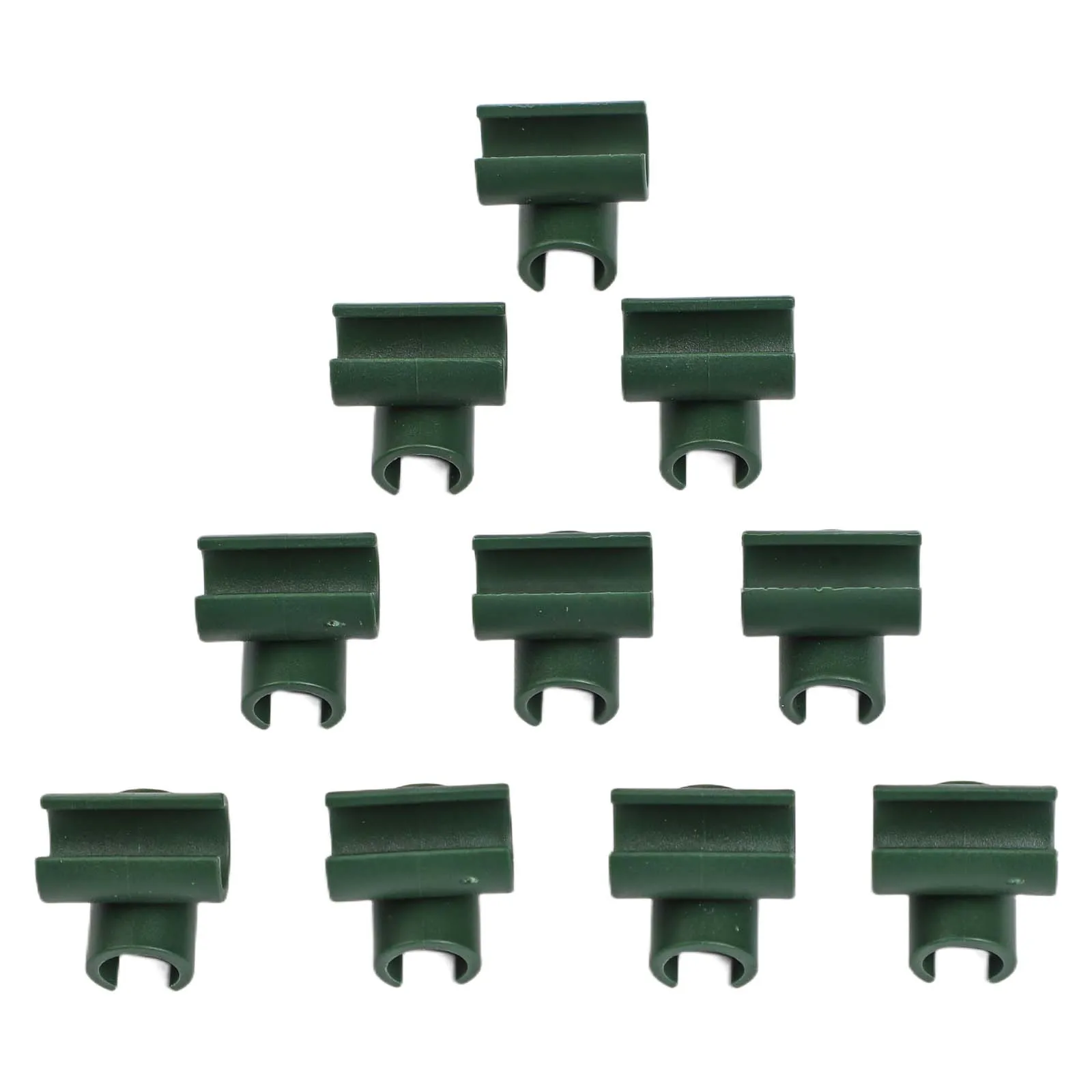 100PCS Rotatable Rod Connector Clips for Garden Trellis Support and Customizable Stake Connections to Build Plant Frames