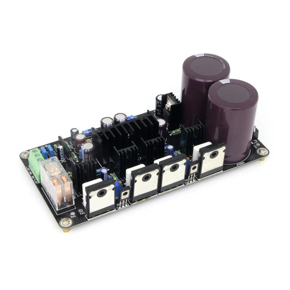 2x125W Dual Channel UPC2581 Amplifier Chip A1943 C5200 IRFP9240 IRFP240 Power Tube Amplifier Board