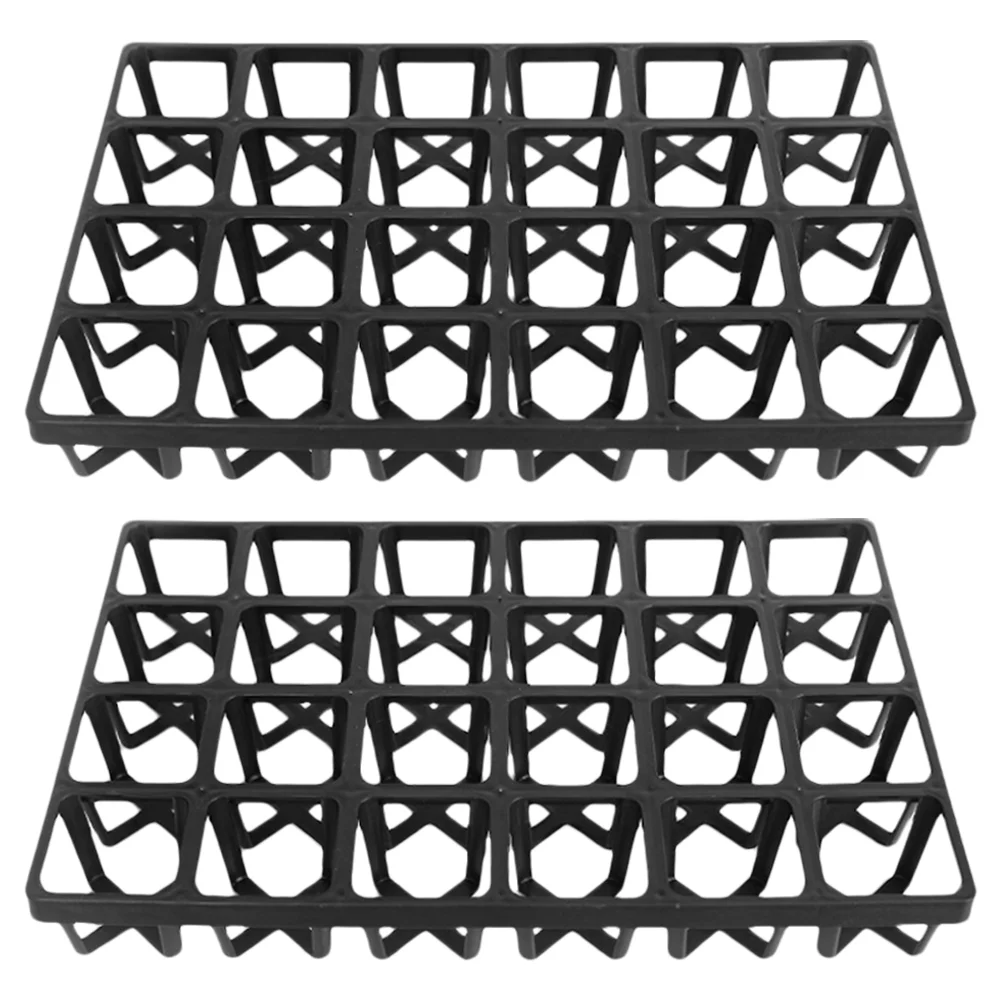 

2 Pcs Flower Pot Bracket Plants Germination Tray Racks Growing Boxes Grower Storage Hydroponic Planter Vegetable Baby