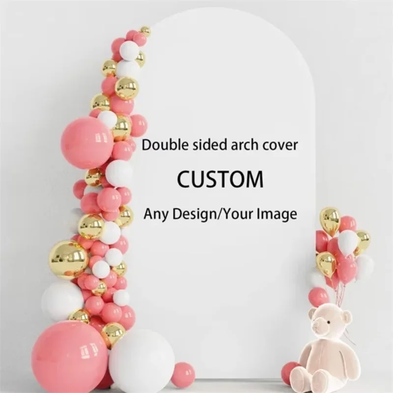 Disney Custom Cartoon Mickey Mouse Arched Cover Backdrop for Kids Birthday Party Decoration Red Dots Minnie Mouse Background