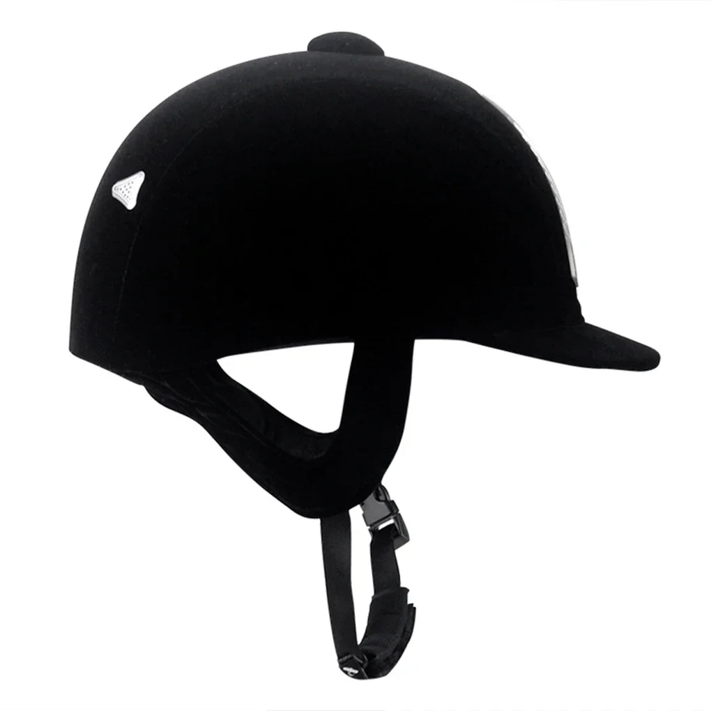 Horse Riding Helmet Breathable Durable ABS Safety Half Cover Horse Rider Helmets For Men Women Children 52-62cm