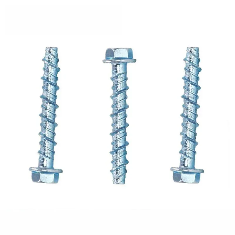 10Pcs Self-Tapping Screw Set - Hex Anchor Bolts for Concrete Cement & Expansion Nails M6/M8 Self-Cutting Screws Kit view 5