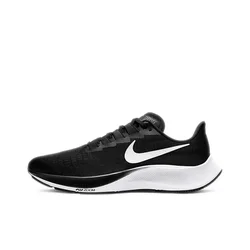 Nike-zapatillas de correr pegass17 para hombre, deportivas transpirables, resistentes al desgaste, con absorción de impacto, color negro, BQ9646-002