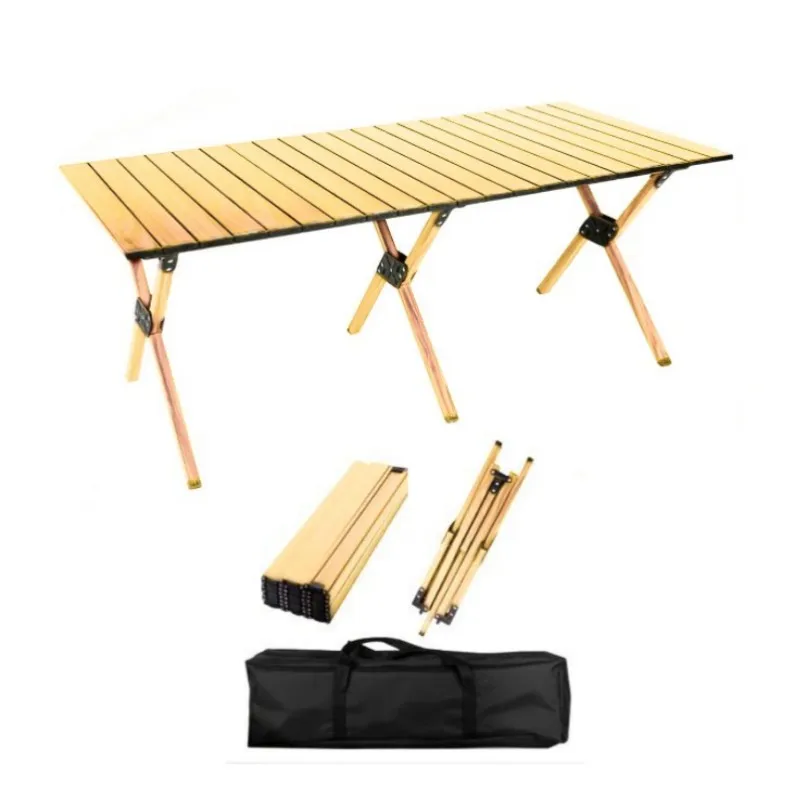 

Portable Picnic Table Lightweight Folding Travel Camping Desk for Outdoor/Indoor Picnic, BBQ and Hiking with Carry Bag
