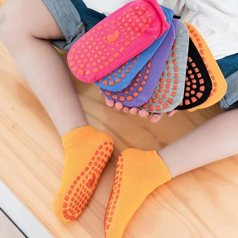 Baby Floor Socks Spring Autumn Ttrampoline Socks Children's Early Education Indoor Cool Non-slip Socks Baby Toddler Four Seasons