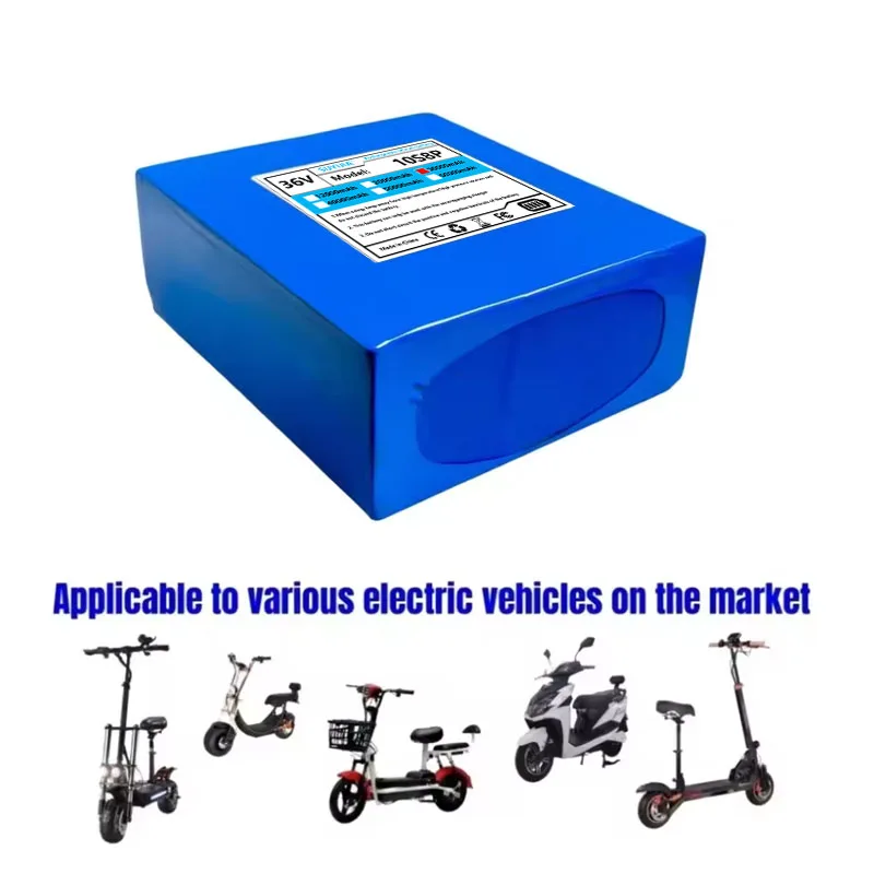 بطارية ليثيوم أصلية 36 فولت 30 أمبير 18650 10S8P مع BMS مدمج 1500 وات عالي الطاقة لمختلف إمدادات الطاقة لتخزين الطاقة