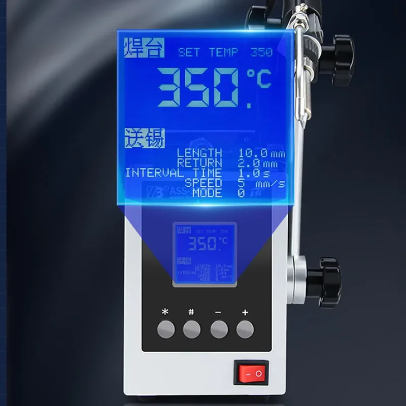 High-power Automatic Soldering Machine 150W  Electric Iron Point Tin Machine Automatic Tin Feeder Soldering Iron Machine