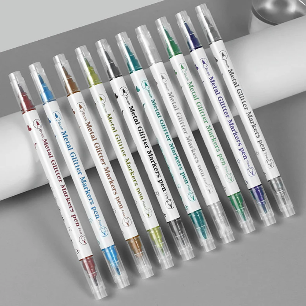 

DIY Craft Metallic Pens For Black Cardstock & Gifts Doodling & Sketching Multi-purpose For DIY & Art DIY Gift-Tags & Card Making