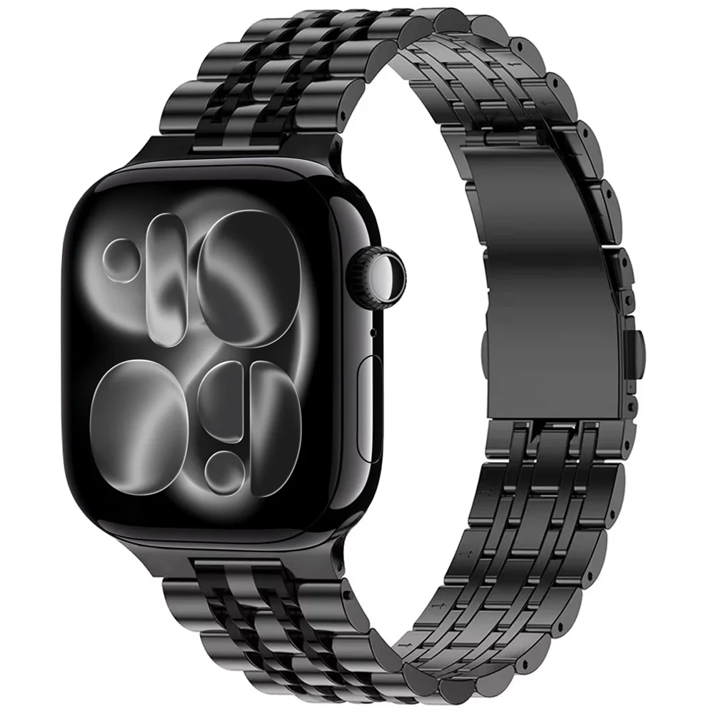 Metallarmband für Apple Watch UItra 3 2 1 49 mm Serie 11 10 9 8 7 46 mm 45 mm 41 mm Ersatzarmband für IWatch 6 5 SE 44 mm 40 mm