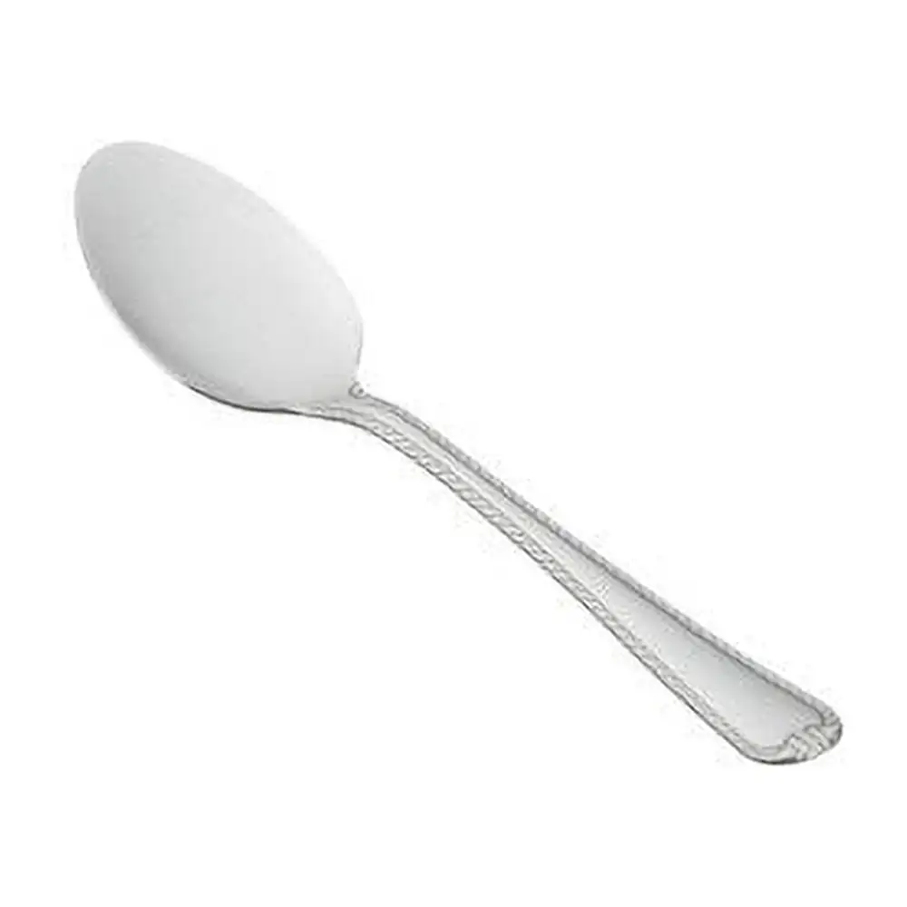 

Lace Stainless Steel Adult Teaspoon, 4-Piece Set, Silver