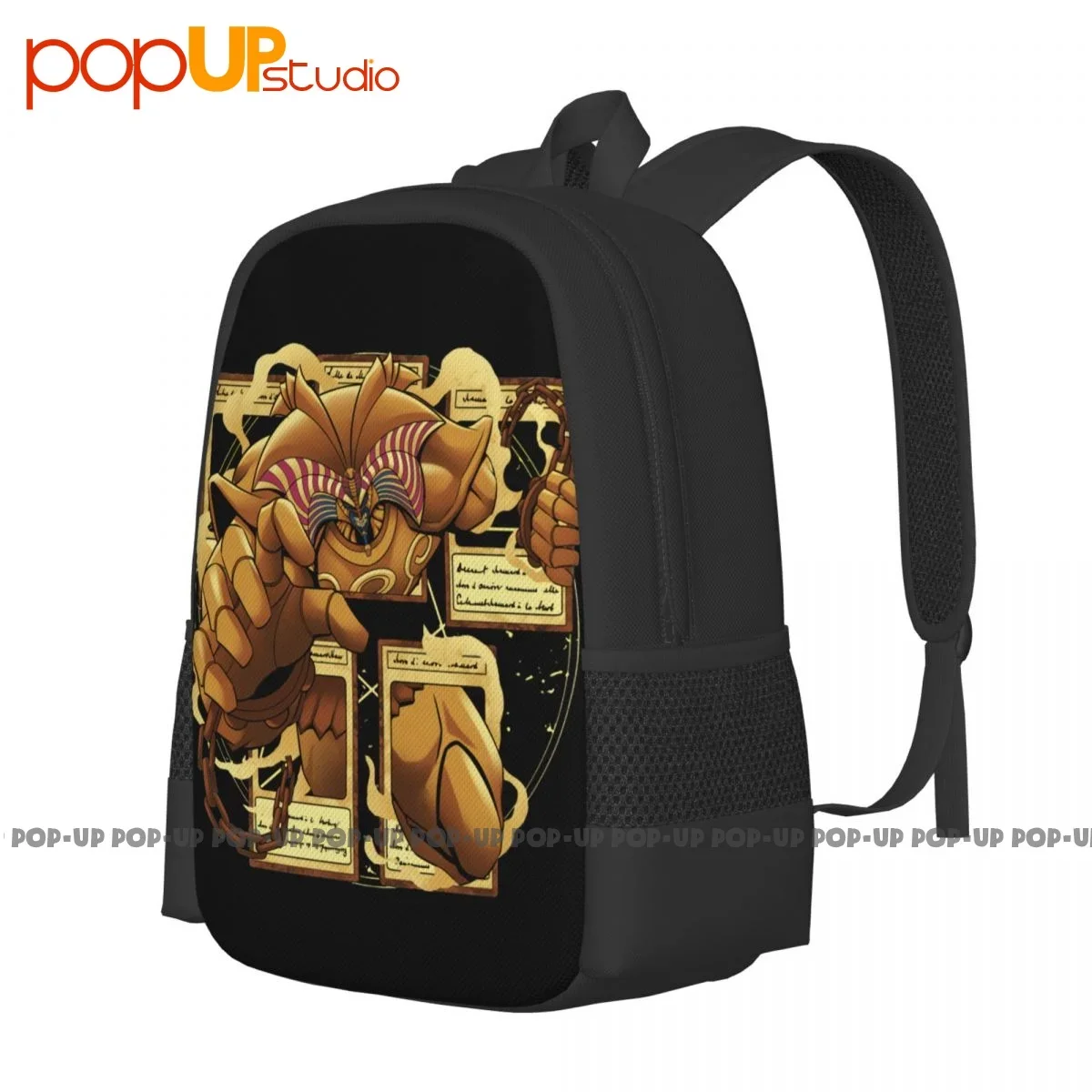 Exodia The Forbidden One Yugioh Monster Yami Yugi Pharaoh Atem Backpack Large Capacity Hot Eco Friendly