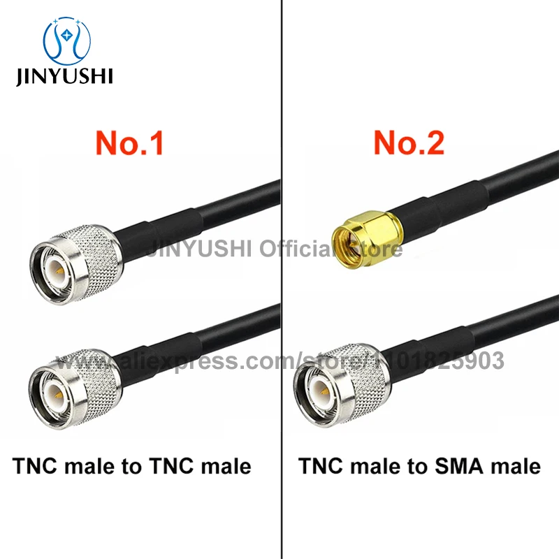 

1 м/3 м/5 м RG58 TNC к SMA/TNC штекерный удлинительный коаксиальный кабель для антенны RTK GNSS BT-160 BT-290 BT-300S BT-800D EM-500