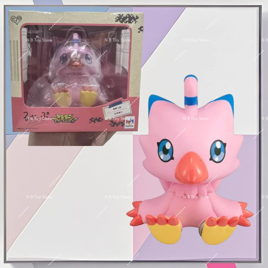 

In Stock Original Megahouse Look Up Gomamon Piyomon Tentomon Palmon Authentic Model Model Animation Character