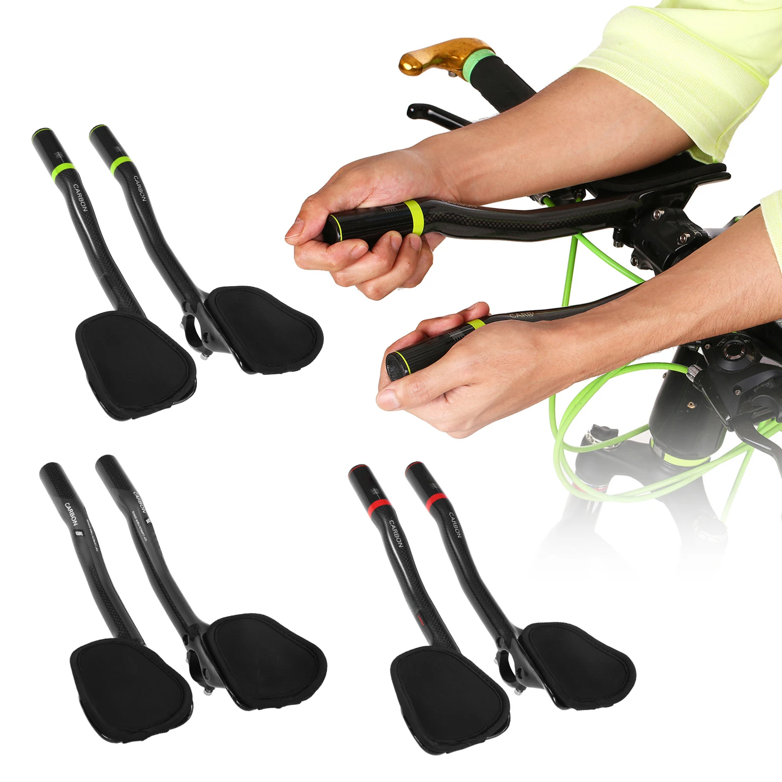 

31.8mm Carbon Handlebar Cycle Aero Rest Handlebar Bike Tri aero bar bike tri bar tri bar handlebar