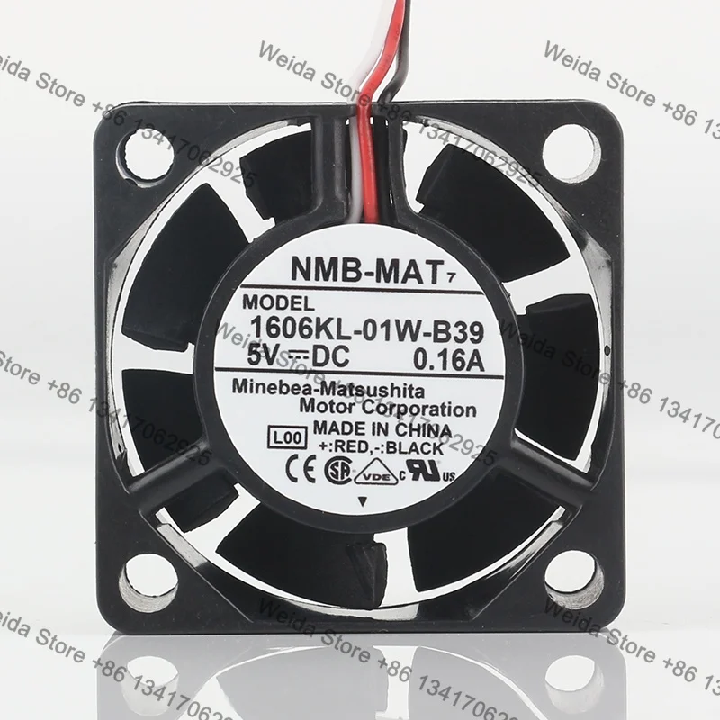 

40X40X15MM Original NMB DC 5V 0.16A AC EC 4015 converter Chassis converter Three wire 4CM 1606KL-01W-B39 cooling fan