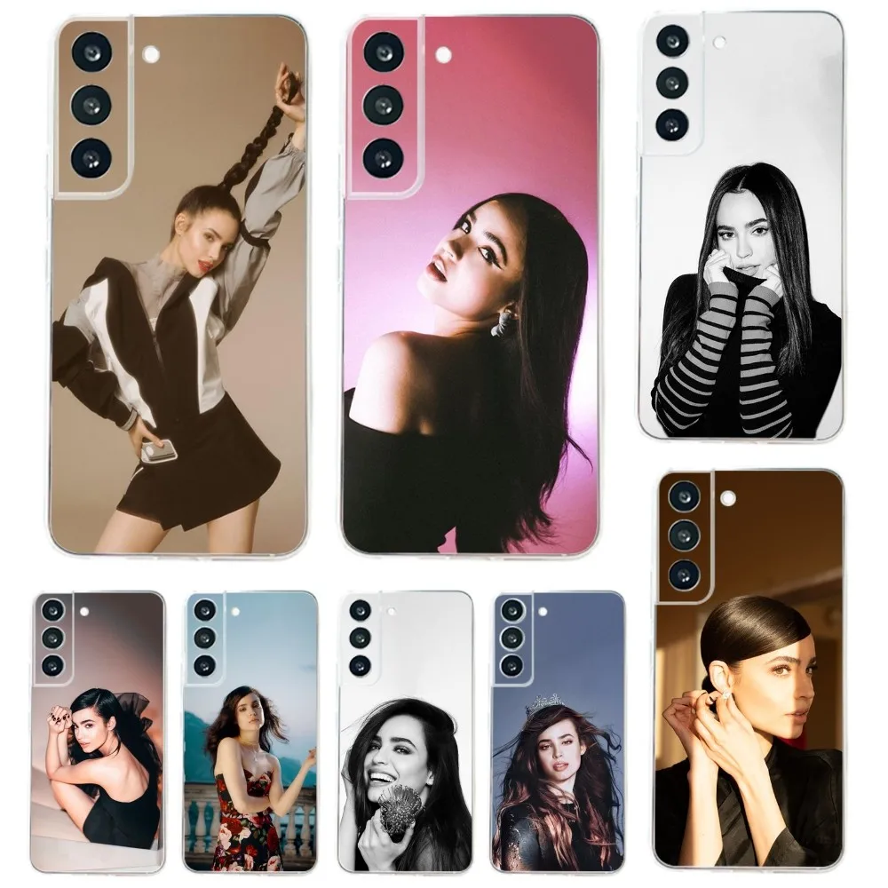 S-Sofia C-Carson Phone Case For Samsung Galaxy A71,70,52,51,40,31,A50,30S,21S,03S,Note20ultra Transparent Cover