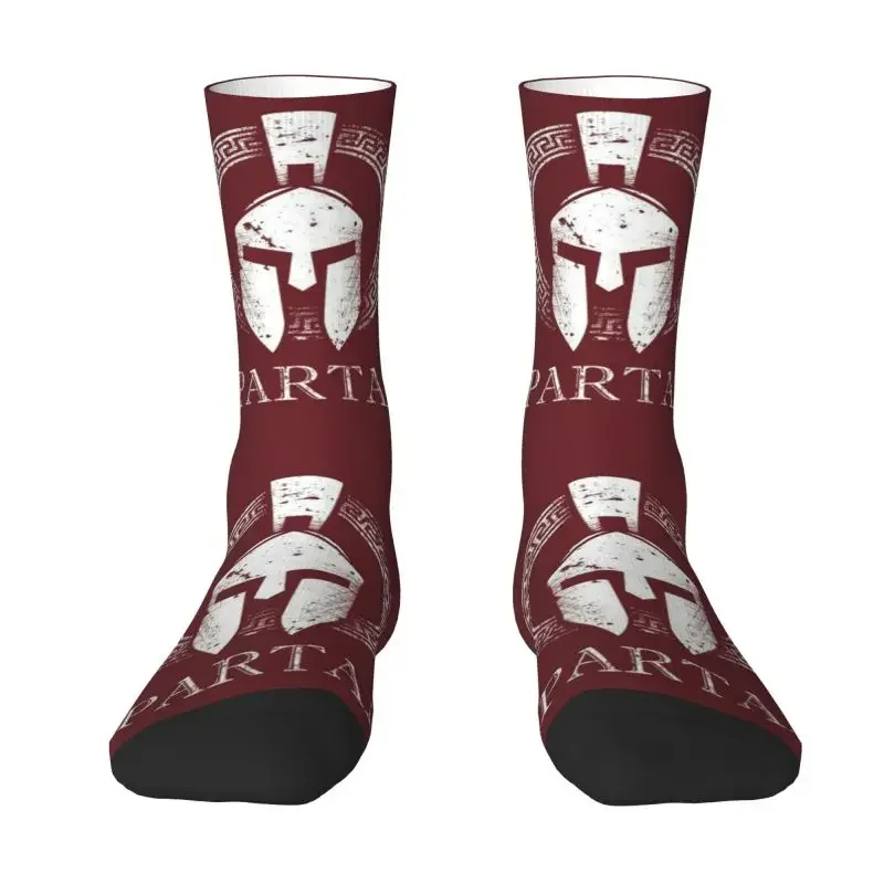 

Spartan Molon Labe Sparta Mens Crew Socks Unisex Fashion 3D Print Dress Socks