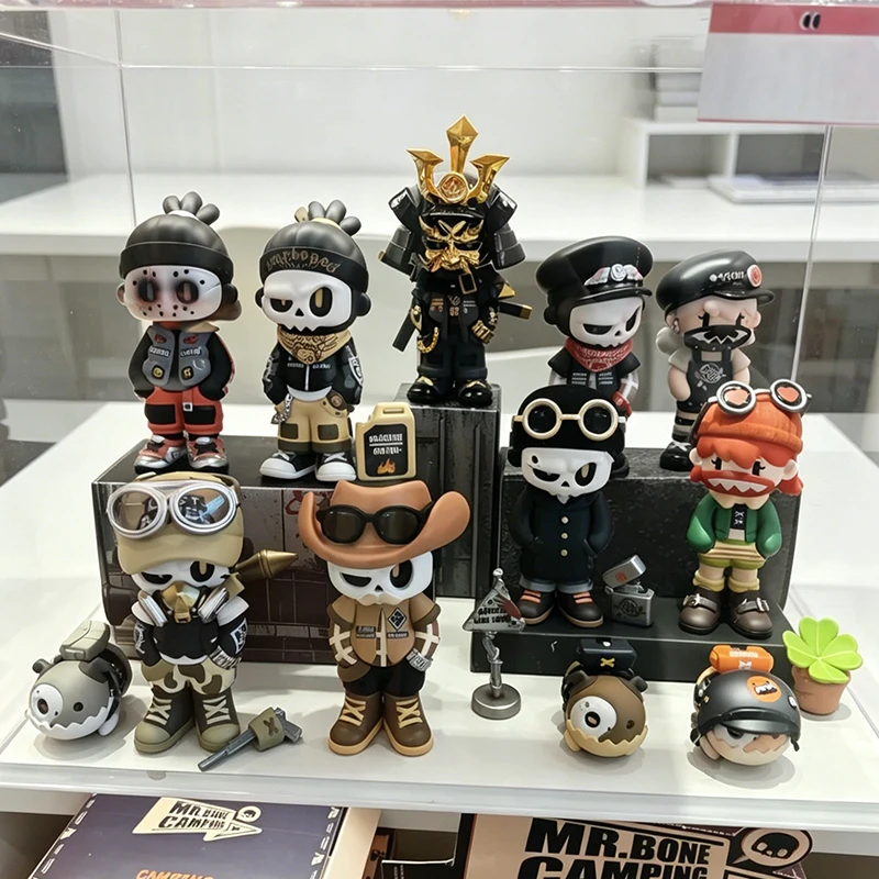 mrbone-the-wild-one-series-blind-box-mrbone-v5-blindbox-figurine-d'action-cool-cadeau-surprise-figurine-de-bureau-boite-mystere-jouets