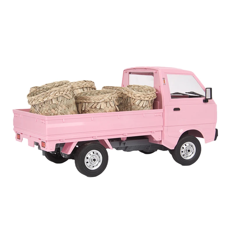 Per WPL D12 1/10 RC Camion Auto Parti di Aggiornamento Cestino di Stoccaggio Cestino di Paglia di Vimini Pentola In Rattan Decorazione Accessori