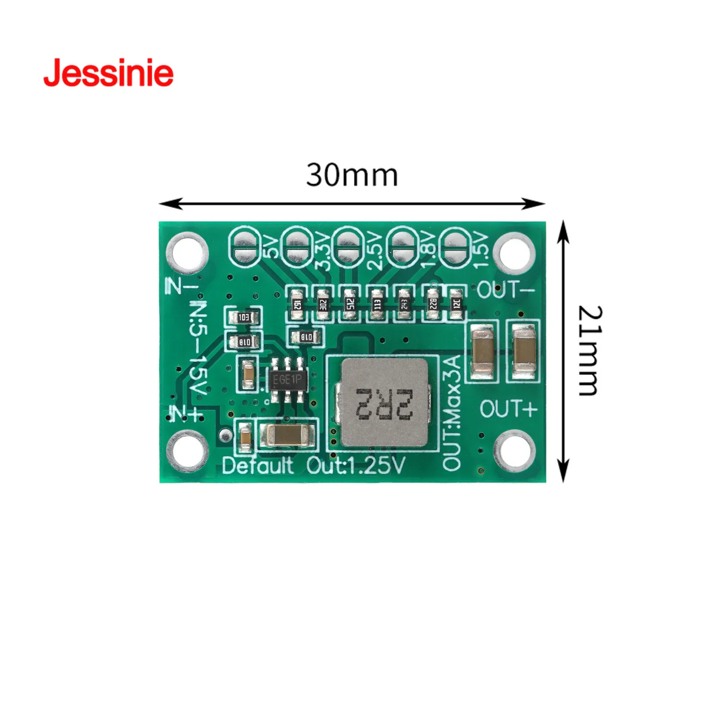 10pcs/1pc MP1495 Adjustable Step-down Power Module DC Voltage Regulator Buck Converter Board 5-18V to 1.25V 1.5V 2.5V 3.3V 5V 3A