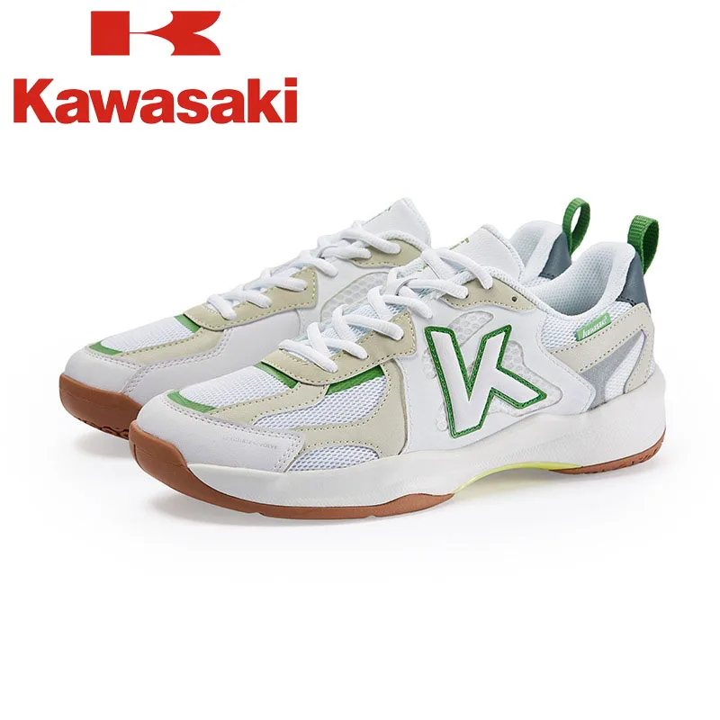 Kawasaki Professional Badminton Shoes Men And Women Ultra-light Volleyball Shoes Breathable And Non-slip Table Tennis Sneakers