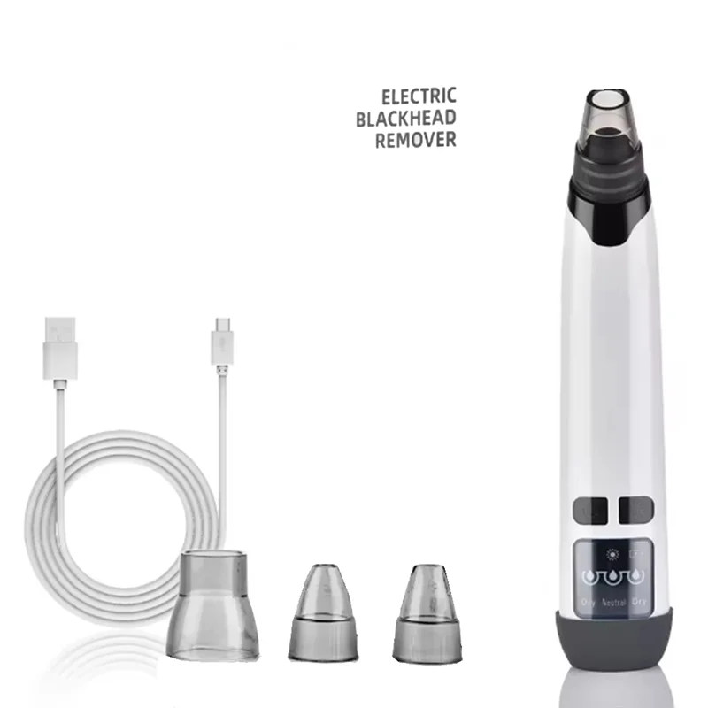 A05G-Hot Compress Blackhead Remover Pore Cleaner Electric Nose Face Deep Cleansing Skin Care Device
