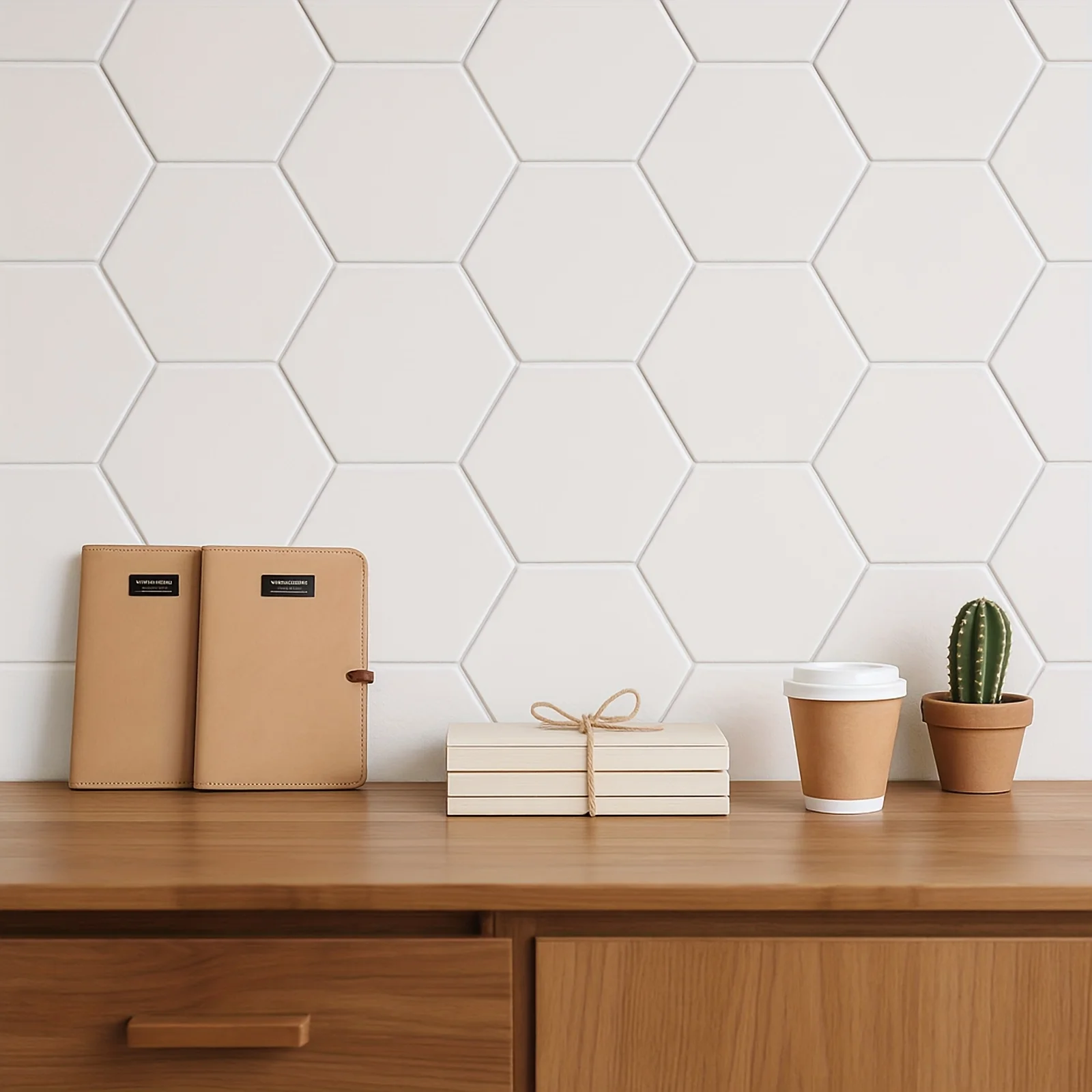 6/12/18 pcs Hexagon Self-Adhesive Soundproof Wall Panel Decorative Sound Proof Acoustic Panels Reduce Noise Eliminate Echoes Photos Pin Note Felt Cork Boards Tiles For Walls Drum Home Office Room Decoration