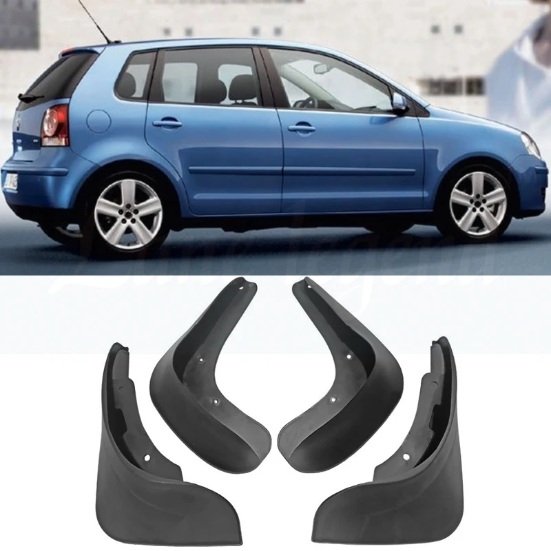 for VW Volkswagen Polo MK4 9N3 2004 2005 2006 2007 2008 2009 Mudguards Mudflap Fender Mud Flaps Baffle Muddy Splash Accessories