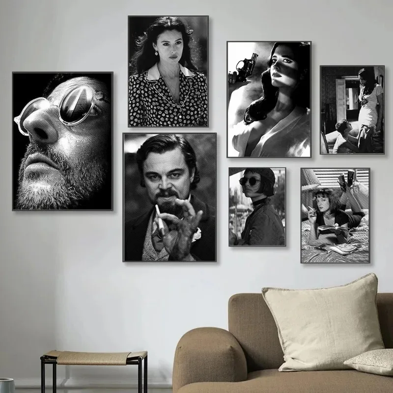 Carteles de Pulp Fiction de películas clásicas, Malena Leon, impresiones profesionales, pintura en lienzo, imágenes artísticas de pared, decoración del hogar para sala de estar