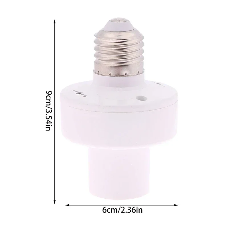 360 Degrees Human Induction Motion Sensor Lamp Socket E27 Socket Smart Light Base Kitchen Bedroom Wireless Radar Induction Lamp