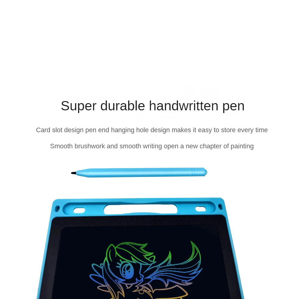 Paperless Energy Saving Portable Writing Tablet, lona clara, One Click Super Light Writing Board, verificação de dados