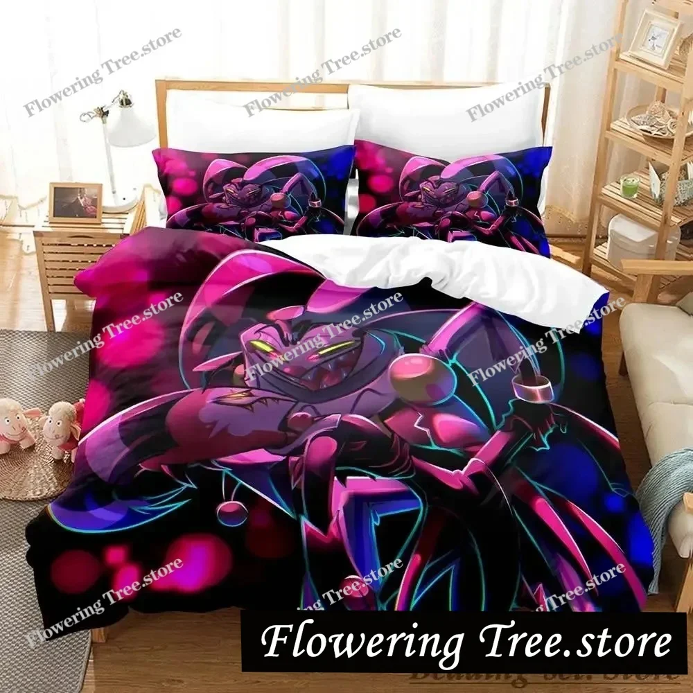 

2025 Blitzo Boss Bedding Set Single Twin Full Queen King Size Bed Set Adult Kid Bedroom Duvetcover Sets Anime parure de lit Bed