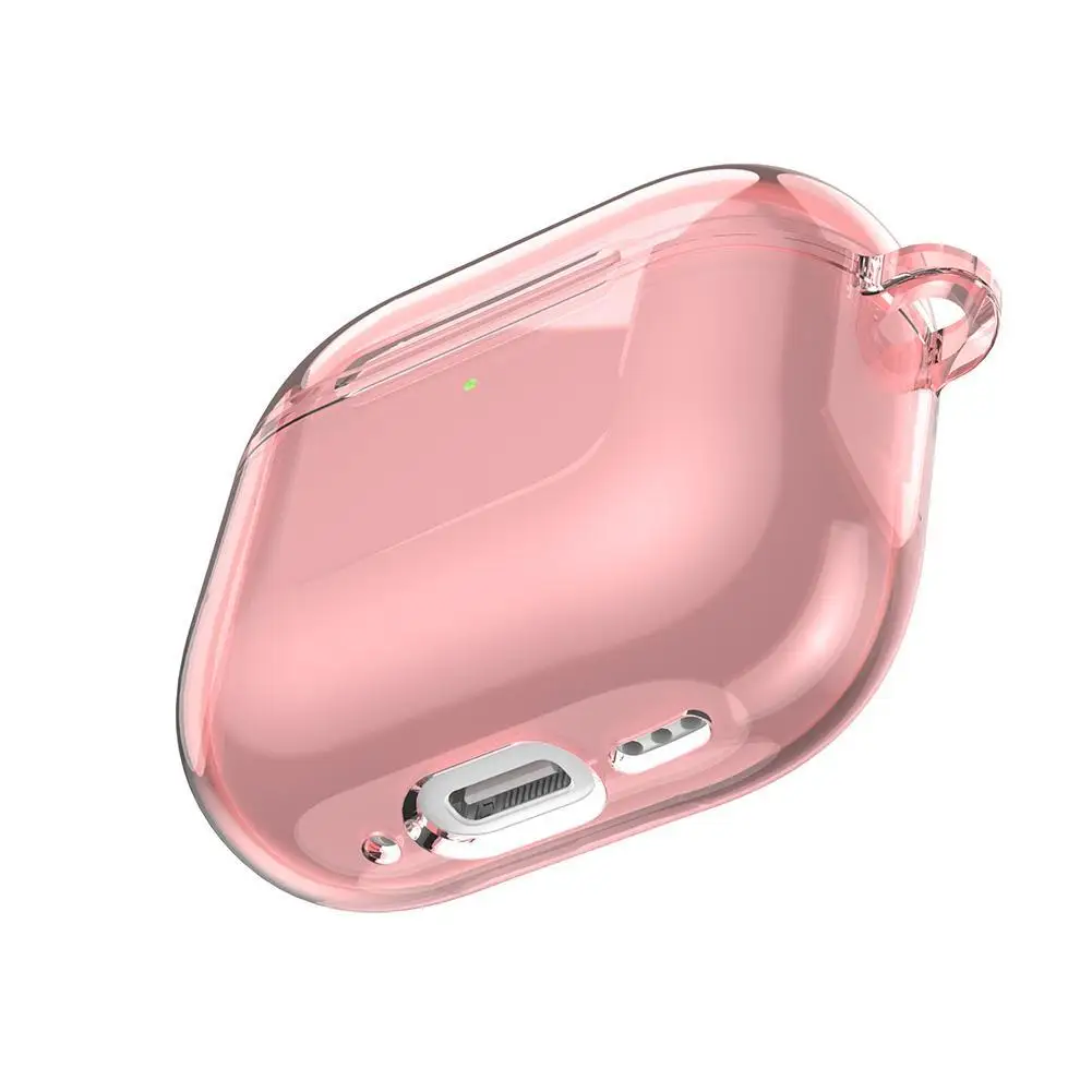 Étui pour écouteurs pour Apple Airposie 4, simple, chancelier, nouveau document, transparent avec serrure, couverture complète à la mode et créative, anti-rayures