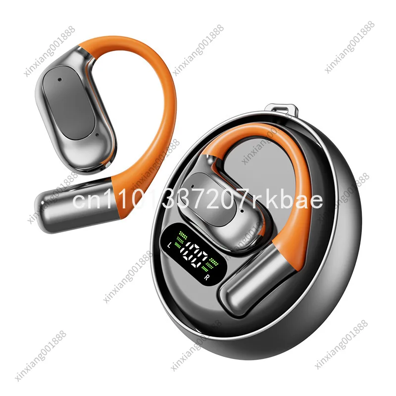 For Rotatable Ear Hook Wireless Bluetooth Headphones, Noise Reduction Low Latency Long Battery Life Earphones