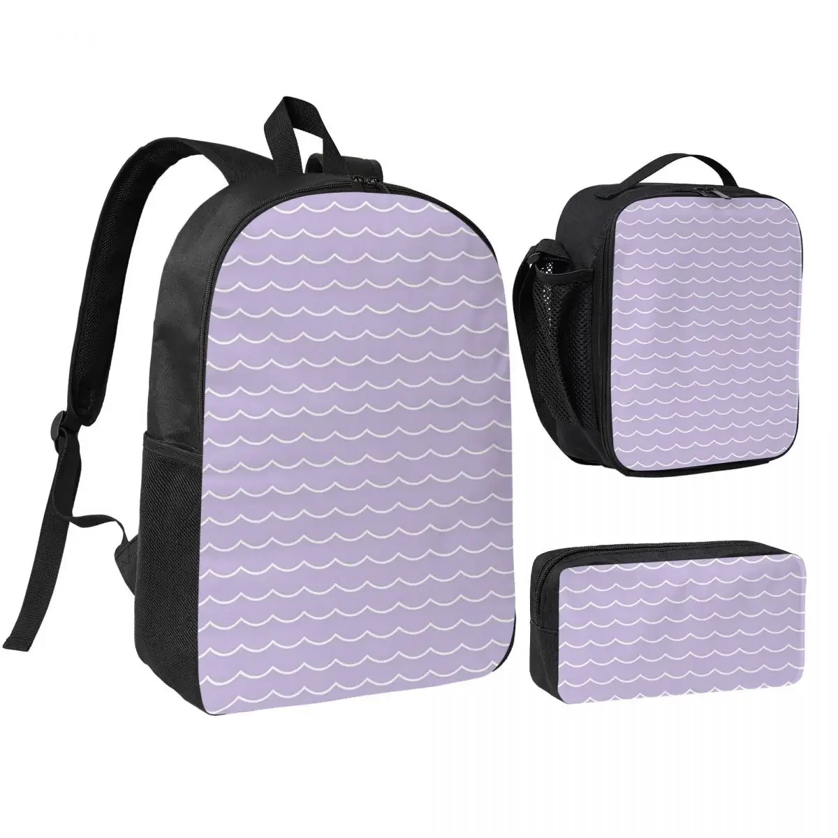 Florence By Mills Backpack Student Boys Girls BookBag School Bag Computer Shoulder Bags 3ps Insulated Lunch Bag Pencil Case