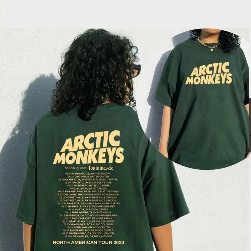 Artic Monkeys Rock Band T Shirt For Fans Music All Size S 3XL