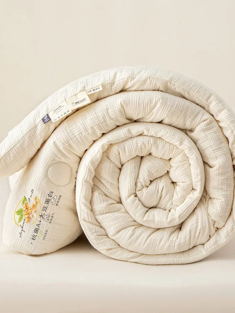 

Одеяло из соевого волокна класса А для беременных и младенцев, стандартное, летнее, утолщенное, всесезонное